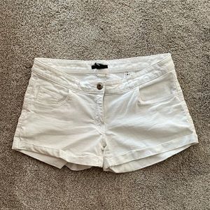 H&M White Shorts size 8